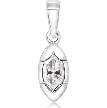 Přívěsek Roset White Topaz - stříbrný přívěsek s bílým topazem