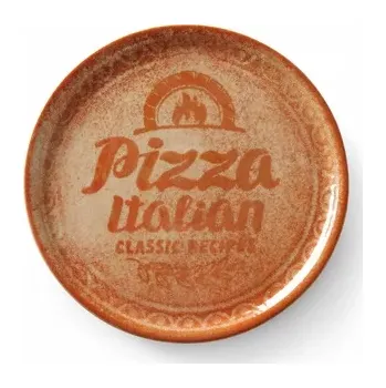 Talíř Talíř na pizzu Recipe Collection Brick Red - průměr 31 cm | HENDI 768778