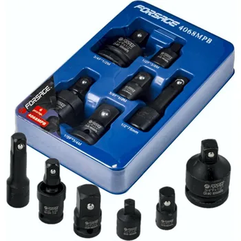 Klíč Forsage Sada adaptérů pro rázové hlavice, 6 ks (1/2", 3/4", 3/8")
