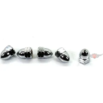 Spojovací materiál motoru Diverse / Import Sada matic Drag Specialties Spike M6 chrom MG00065467