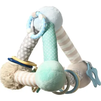 BABYONO BABY ONO 898 -02 Edukační pyramida TINY YOGA triangle mint, 3m+