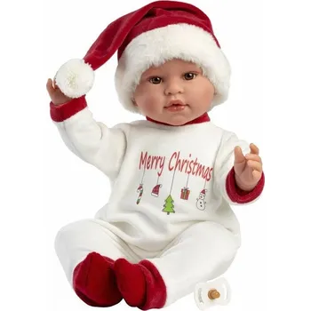 Panenka Llorens 74501 NEW BORN realistická panenka miminko se zvuky a měkkým tělem 45cm