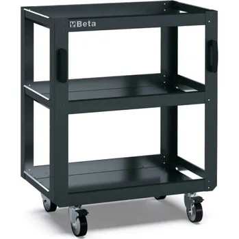 Třípatrový vozík na nářadí, pro kombinaci dílenského vybavení RSC50 - Beta Tools