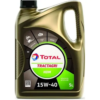 Motorový olej Total Tractagri HDM 15W-40 – Objem: 5L