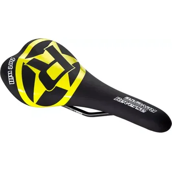 Sedlo na kolo Reverse Sedlo Reverse Fort Will Style CrMo barva černá/žlutá