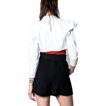 Dámské kraťasy Dámské módní kraťasy Ak černá | bílá | oranžová 3457975