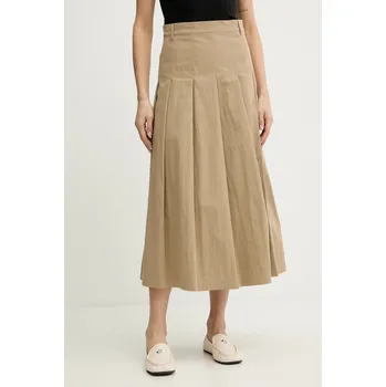 Dámská sukně Sukně Weekend Max Mara ORME 2615101111600 béžová 80X, vel. 34