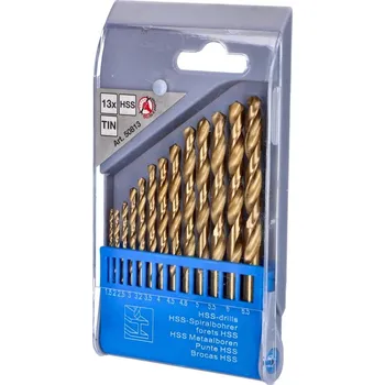 Vrták BGS technic Sada vrtáků HSS 1,5–6,5 mm 13dílná sada 54999