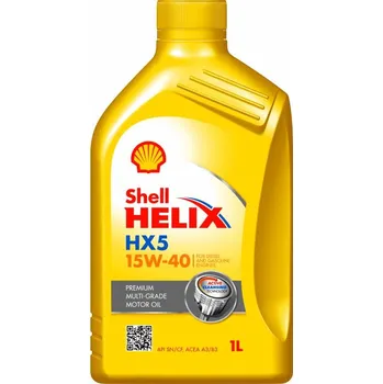 Shell Helix HX5 15W-40 – Objem: 1L