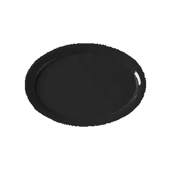 Oválný podnos Fast Food černý HENDI 878552