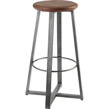 Barová židle Barová židle Metalio, hnědá