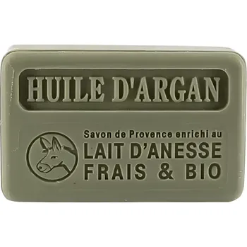 Koupelová kosmetika La Savonnette Marseillaise Marseillské mýdlo s oslím mlékem Arganový Olej 100 g