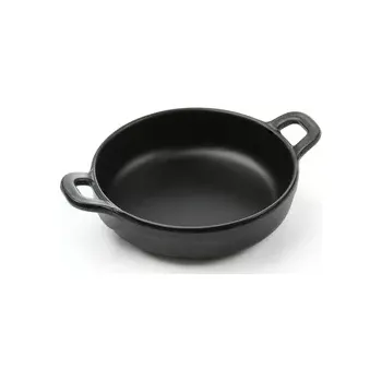 Hrnec Černý mini kastrol Little Chef 11,5 cm | HENDI 564523