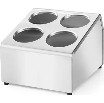 Dóza na potraviny Nádoba na příbory 4dílná HENDI 552407