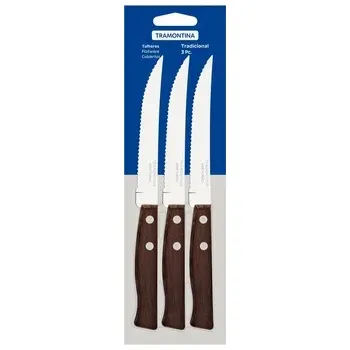 Kuchyňský nůž Steakový nůž TRADICIONAL, sada 3 kusů | TRAMONTINA 22200-305