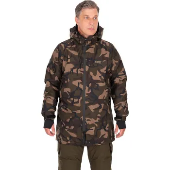 Rybářské oblečení Fox Bunda Camo Sherpa Tec 3/4 Jacket Limited Velikost: XXL