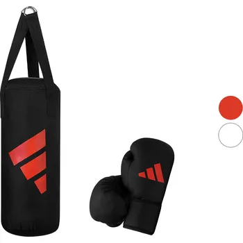 Box Adidas Box Set Junior 43 cm / 6 kg černá bílá červená
