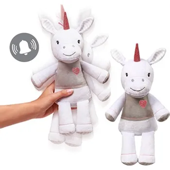 plyšák BABYONO BABY ONO 630 Plyšová hračka jednorožec LUCKY 34cm malý, 3m+