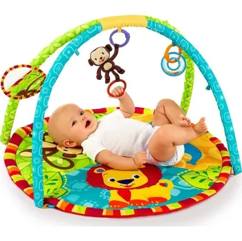Hrací deka BRIGHT STARTS Deka na hraní Pal Around Jungle Opička, 0m+