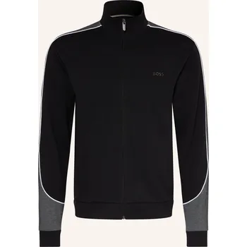 Boss Pánská Tréninková Bunda Tracksuit Jacket, černá / tmavě...