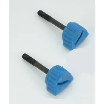 Spojovací materiál motoru Diverse / Import Sada šroubů 2dílná 47 mm modrá pro Puch, Maxi, Moped, Moped, Mokick MG00073229