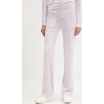 Tepláky Juicy Couture DEL RAY POCKETED PANT JCAP180 fialová 04X, vel. M
