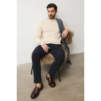 Pánský svetr Svetr z vlněné směsi Medicine RW25-SWMB11 béžová 01M, vel. L