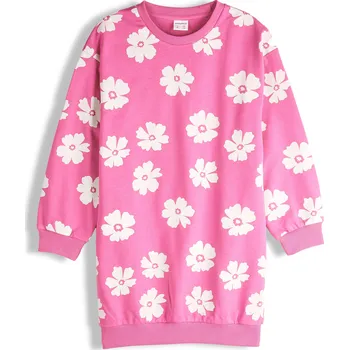 Dětská móda GATE Prodloužená mikina s potiskem 9Y 825-0656/65