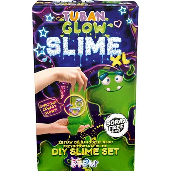 Dřevěná hračka DIY Slime Sada na výrobu slizu Glow in the dark XL