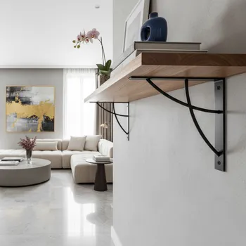 Interex design Držák police LEONA / Černá