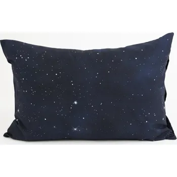 Povlak na dekorativní polštářek Saténový povlak na polštář 40 x 60 cm - Hvězdná obloha
