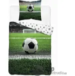 Bavlněné povlečení 140x200+70x80 Fotbalový míč na hřišti