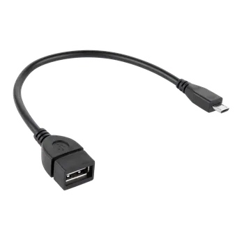 Datový kabel CABLETECH USB A - Micro USB redukce 20 cm KPO2908
