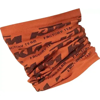 Nákrčník Multifunkční šátek KTM Factory Prime Scarf II oranžový