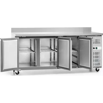 Třídveřový chladicí stůl s postranními skříňkami FORGAST FG07123