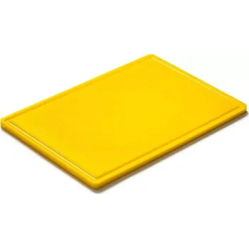 Kuchyňské prkénko Krájecí deska HACCP žlutá 60x40 cm | FORGAST FG12613