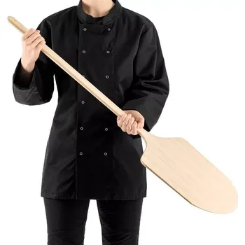 Lopata na pizzu Dřevěná škrabka na pizzu 35x110 cm | FORGAST FG02665