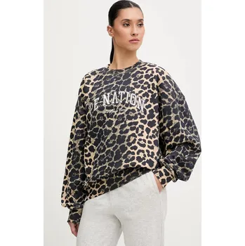 Pánská mikina Bavlněná mikina P.E Nation Heritage 253F115.MULTI hnědá 88X, vel. XS