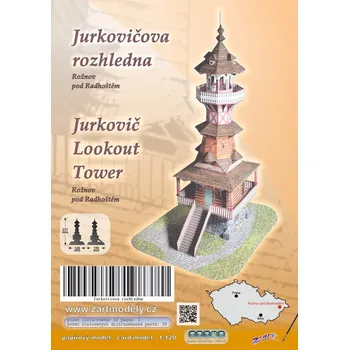 Papírový model Jurkovičova rozhledna - Rožnov pod Radhoštěm