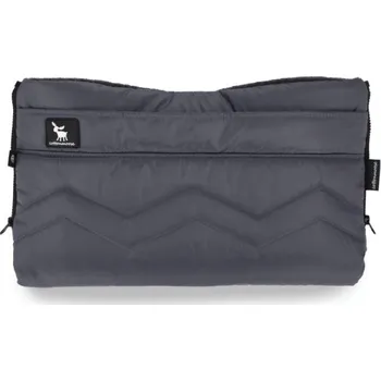 Rukávník COTTONMOOSE Rukávník na kočárek s kapsou CLASSIC GRAPHITE tm.šedý