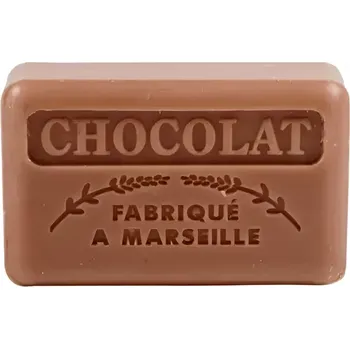 Mýdlo La Savonnette Marseillaise Marseillské mýdlo Savon De Marseille Čokoláda 125 g