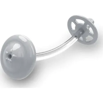 dětská jídelní sada LOVI Náhradní slámka se závažím na hrneček 35/360 a 35/362 Šedá