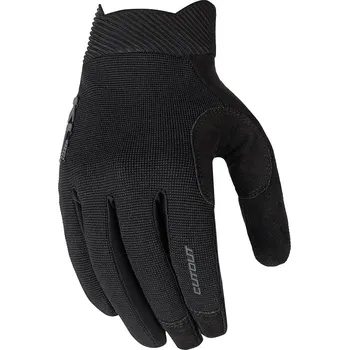 Cyklistické rukavice KELLYS Rukavice KLS CUTOUT LONG 025, black, S