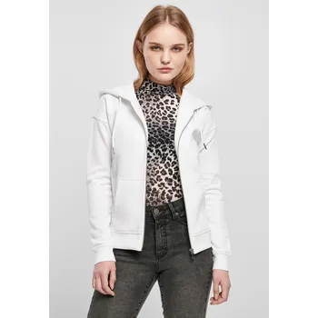 Dámská mikina Dámská klasická mikina na zip v černé barvě Urban Classics černá 3307357