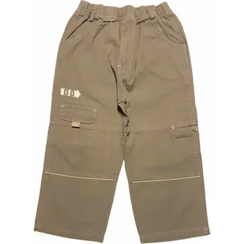 Chlapecké kalhoty MALEWO CAIBA Chlapecké kalhoty plátěné hnědé vel. 110cm