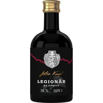 Pálenka Anton Kaapl LEGIONÄR na Višních 38% 0,05L