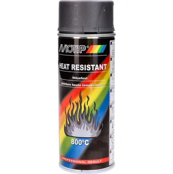 Motokosmetika Barva ve spreji Motip antracitová šedá žáruvzdorná 400 ml MG00006587