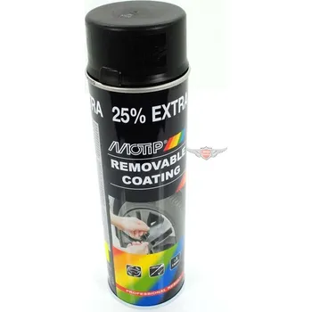 Motokosmetika Diverse / Import Barva ve spreji 500 ml černá pro Moped Mokick MG00065271