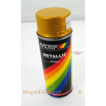 Motokosmetika Lak ve spreji Motip Zlatá metalíza 400 ml MG00065201