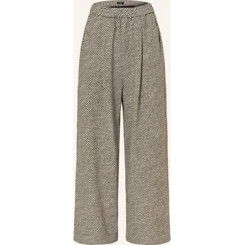 Eleh Dámské Kalhoty Marlene S Třpytivou Nití, černá / režná, 34